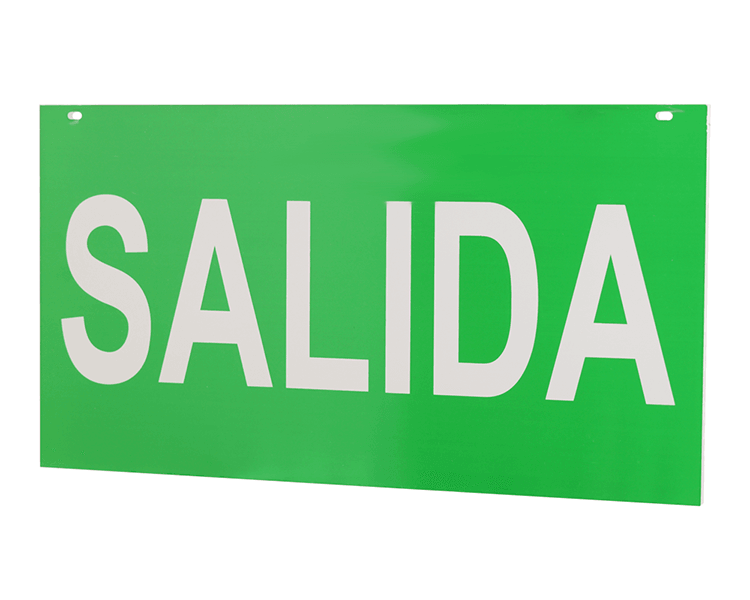 Salida znamienko akrylový panel