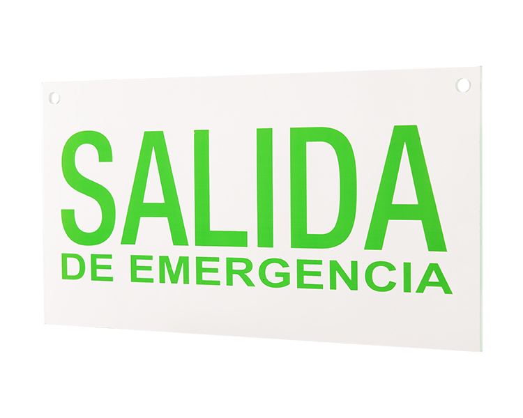 Panel Salida Exit Sign