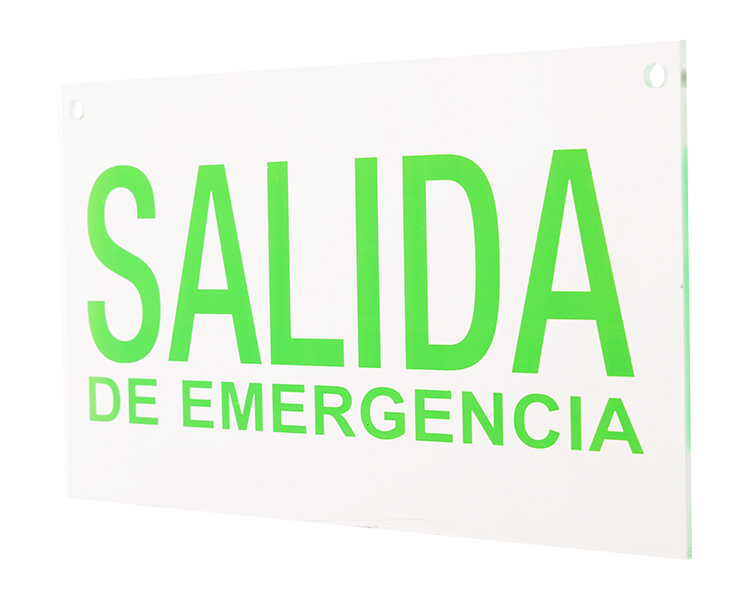 Panel Salida Exit Sign