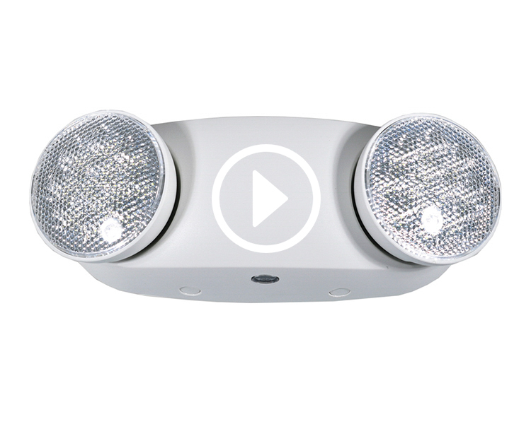Jleu5-ul schválené dvojča LED LED núdzové svetlo 