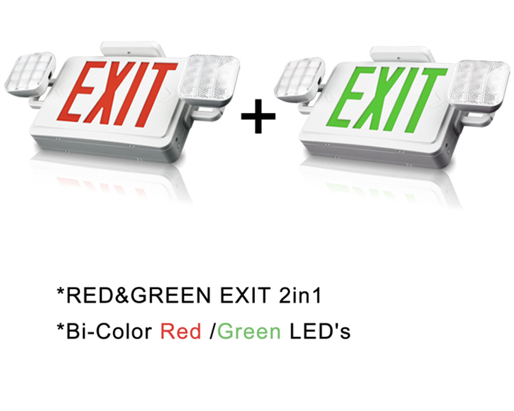JLEC2BCW-BI-Color LED Combo Núdzový výjazd s LED hlavami