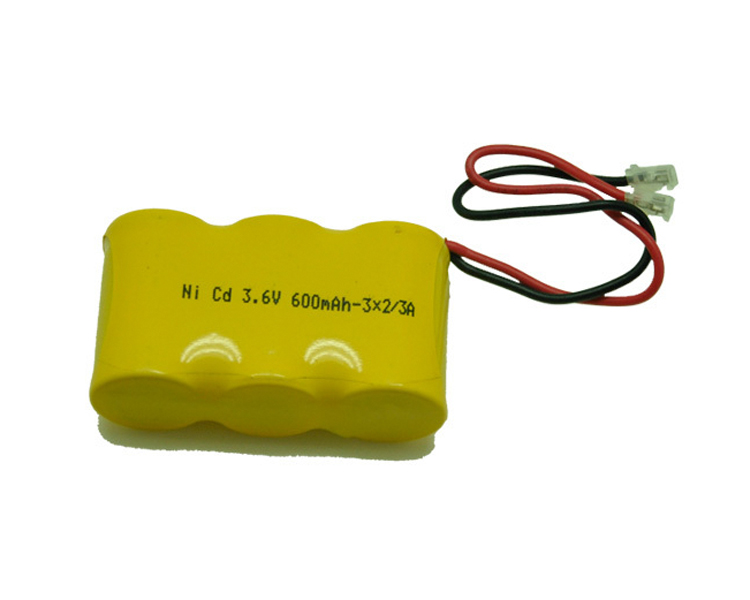NI-CAD batéria 3,6 V 600 mAh
