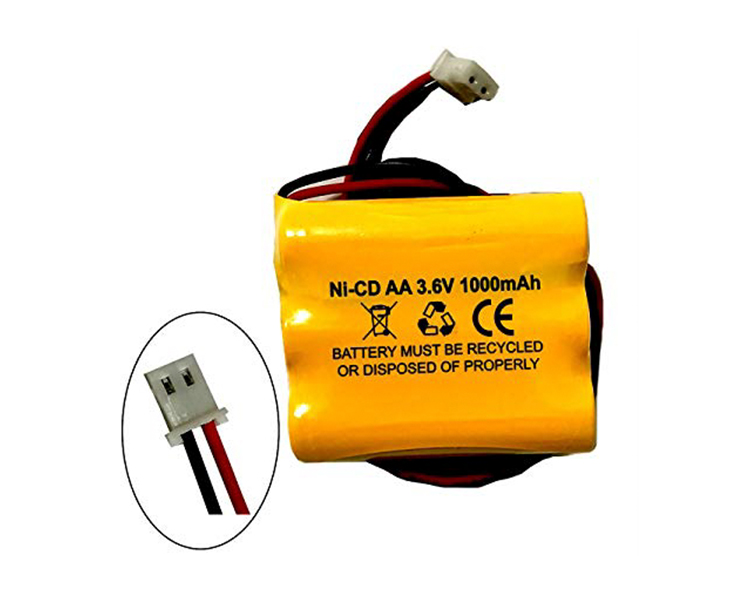 Batéria NI-CAD 3,6 V 1000 mAh