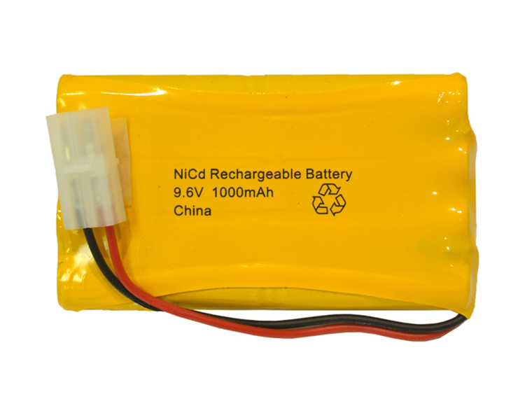 NI-CAD batéria 9,6 V 1 000 mAh